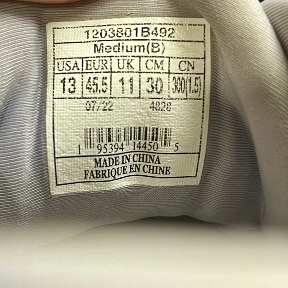 Brooks Ghost 15 Run Shoes Mens Sz 13 Gray Gold 6,4,8:I.5.4 0 - Picture 13 of 13